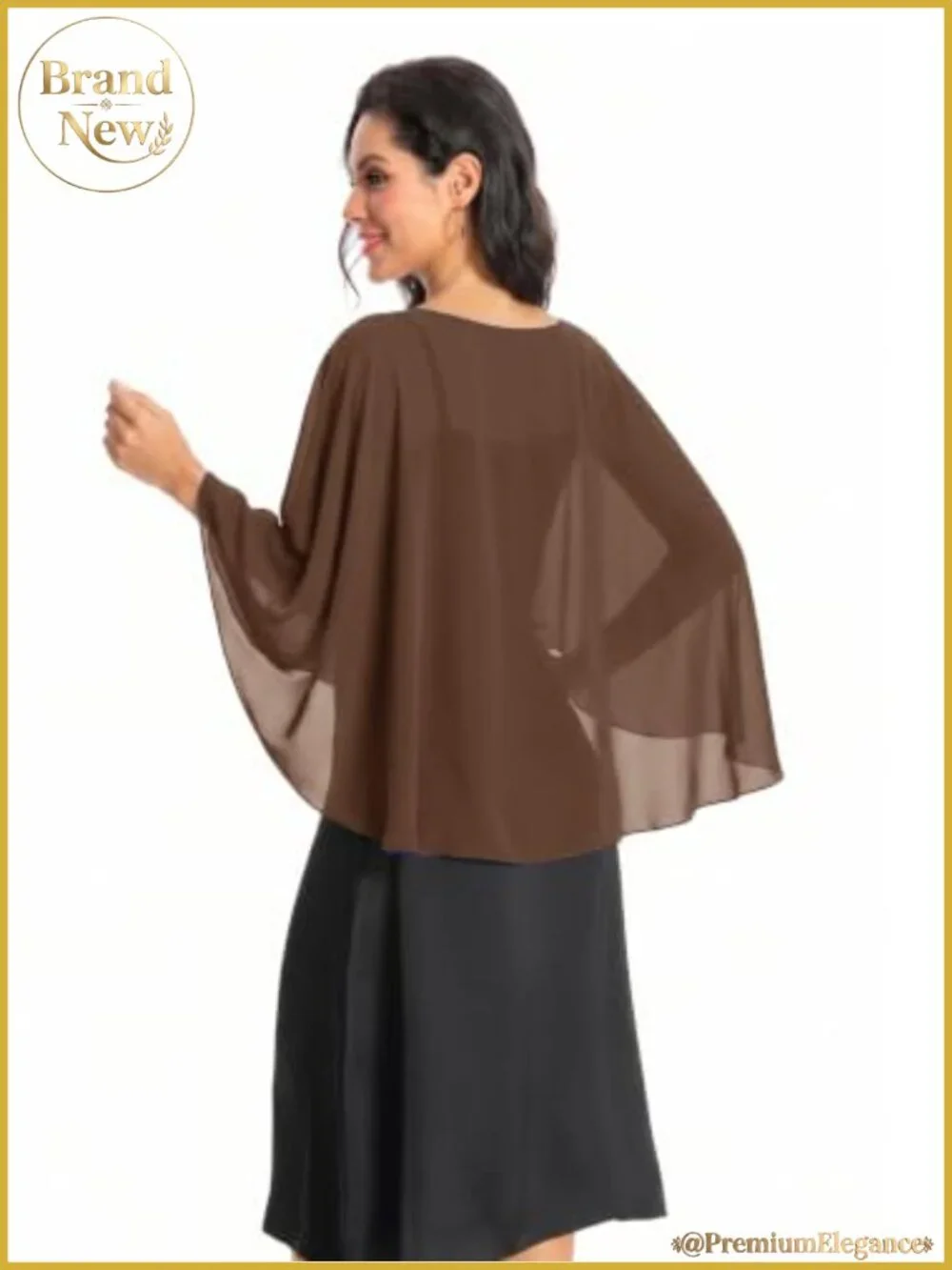 Chiffon Cape Shawl Wrap Evening Dress Wedding Coverup